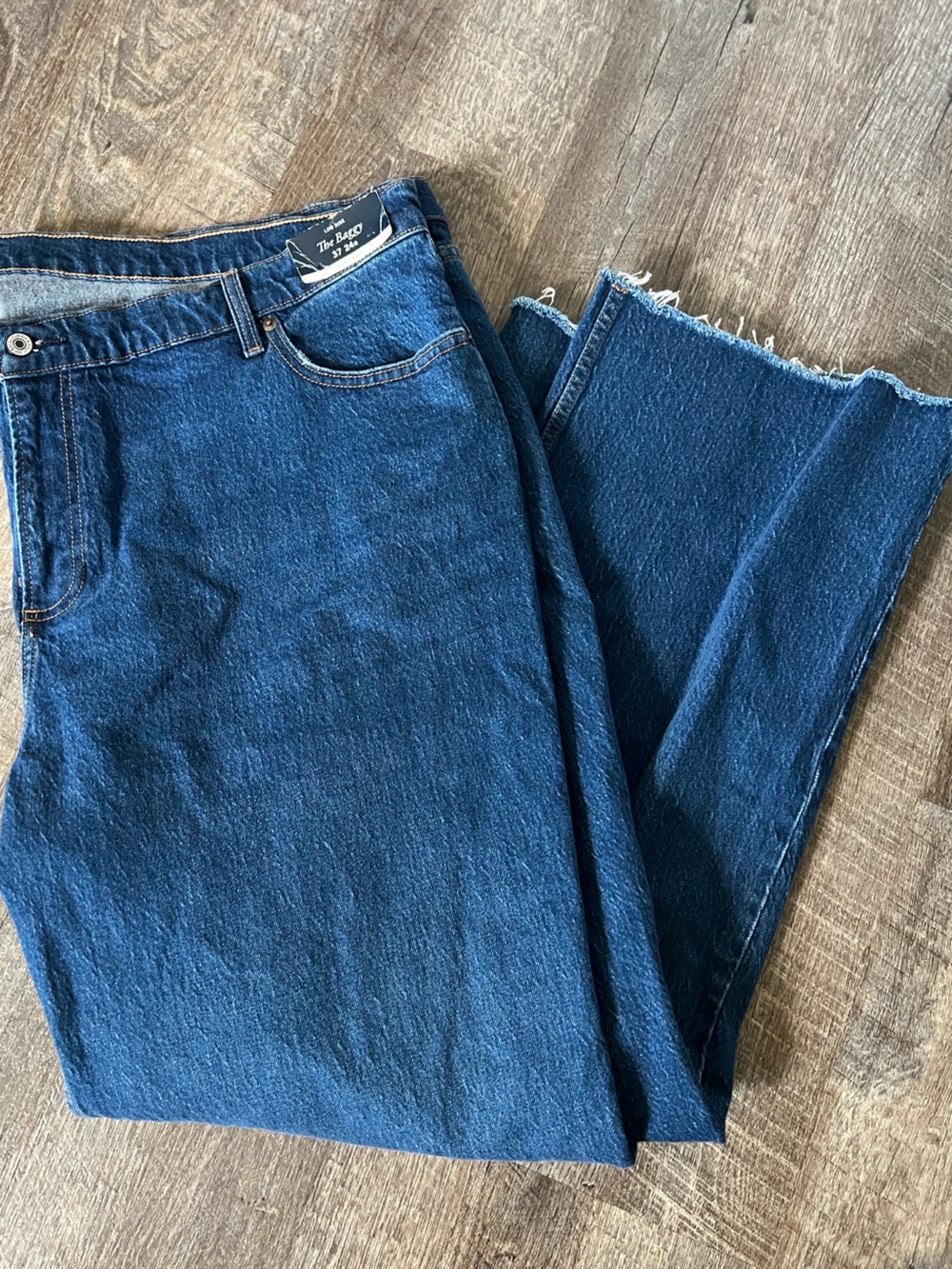 Abercrombie & Fitch Curve Love The Baggy Low Rise Jean- Size 37/24
